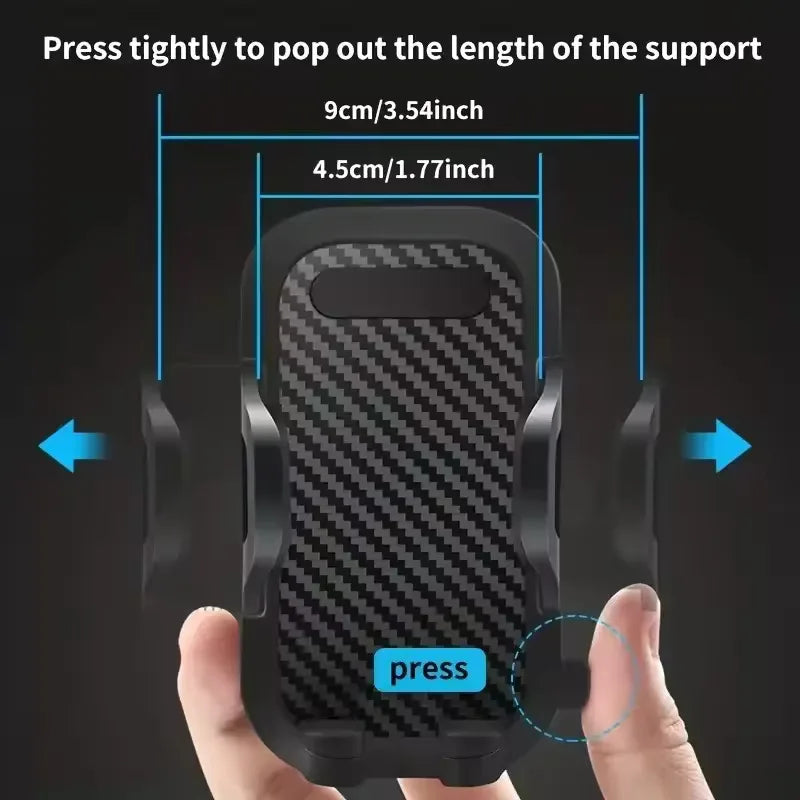 Suction Cup Car Phone Holder 360° Rotatable for Windshield Dashboard Universal Mount Bracket for iPhone Samsung Xiaomi Huawei