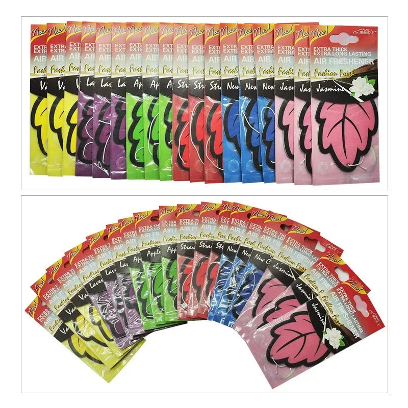 1/6/12/18/24PCS Car air freshener smell car perfume for car interior accessories air freshener customization