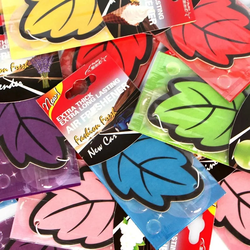 1/6/12/18/24PCS Car air freshener smell car perfume for car interior accessories air freshener customization