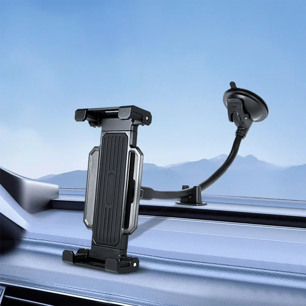 Car Windshield Tablet Stand Mount Truck Window Dashboard Phones Holder Suction Cup Long Arm for IPad Pro Air Mini Xiaomi Tab PC