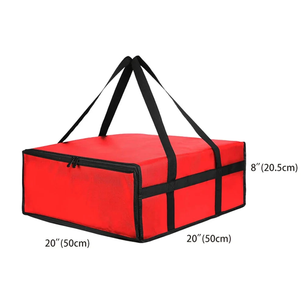 Insulated Pizza Delivery Bag Food Bag Insulated Grocery Bag Large Capacity Pizza Delivery Bag