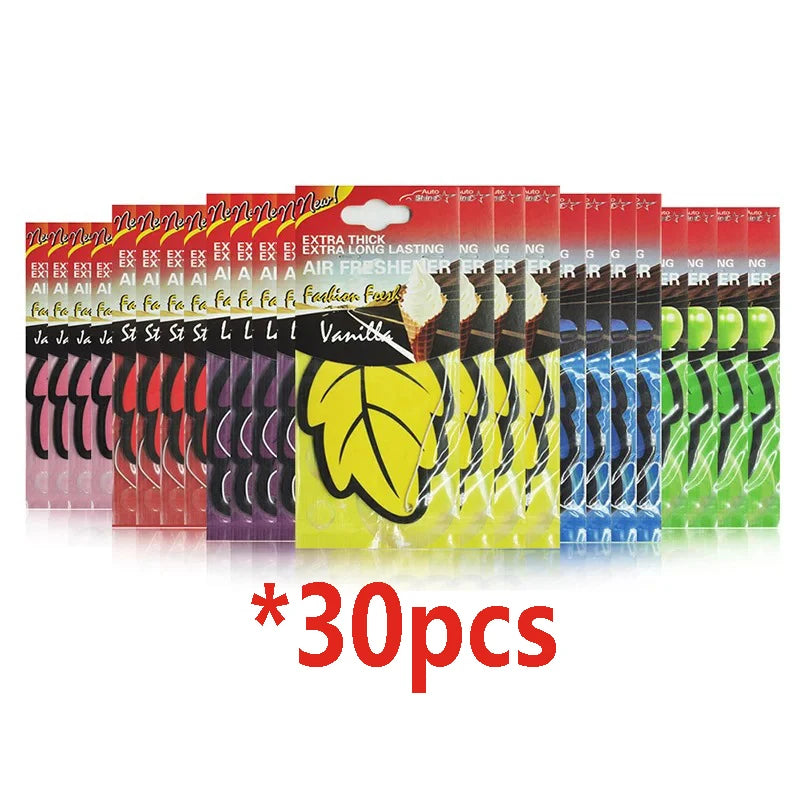 1/6/12/18/24PCS Car air freshener smell car perfume for car interior accessories air freshener customization