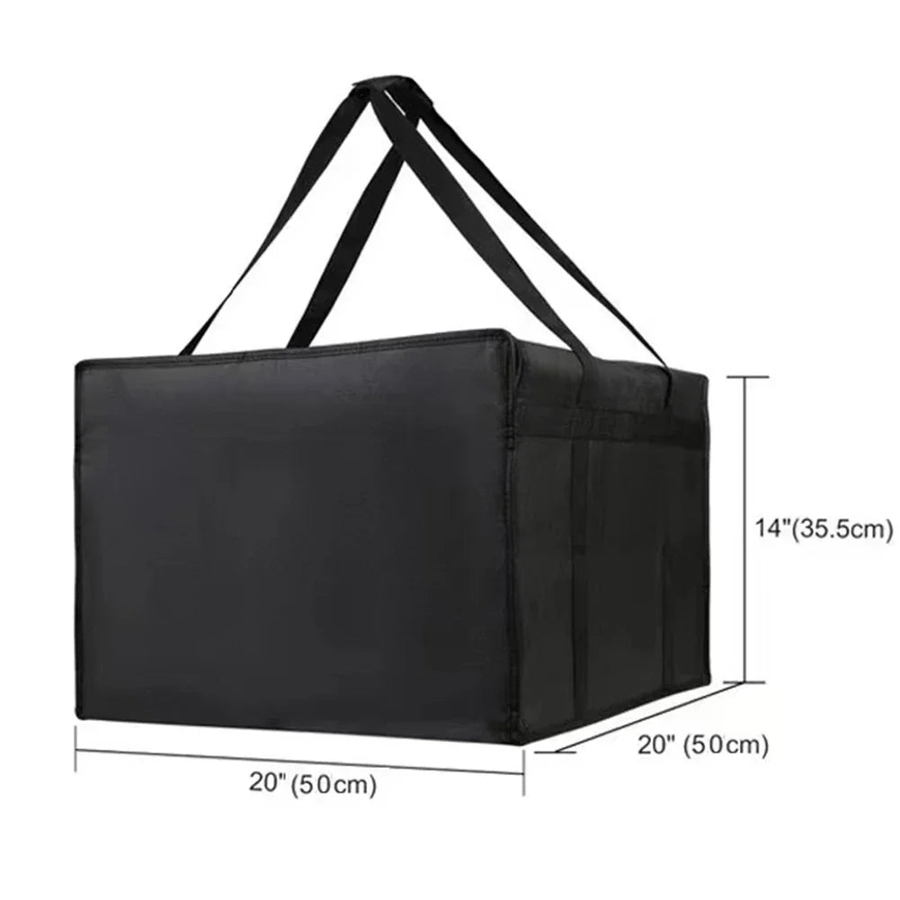 Insulated Pizza Delivery Bag Food Bag Insulated Grocery Bag Large Capacity Pizza Delivery Bag