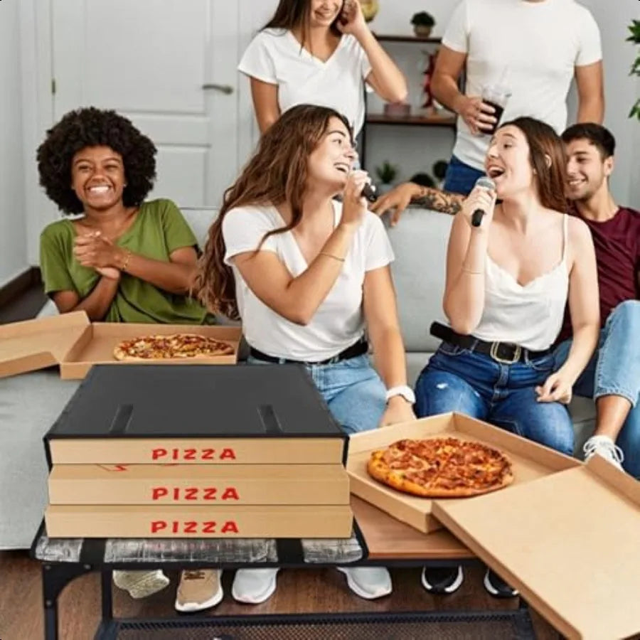 Pizza Bags Insulated Pizza Warmer for Delivery Reusable 20x20x6 Pizza Warmer Bags for Carry Hot Pizza Pack for Food Delivery Do