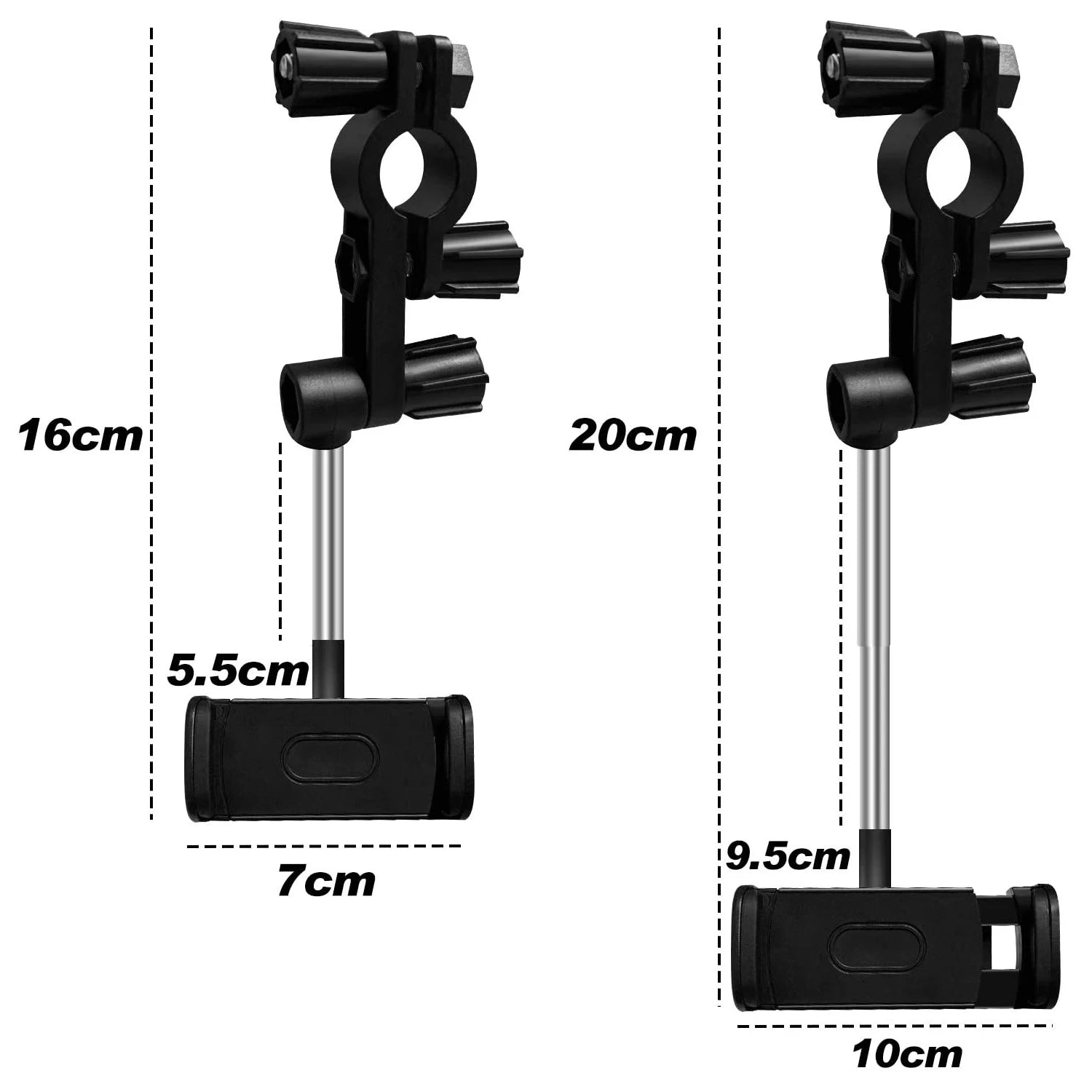Universal Car Rearview Mirror Phone Mount 360 Degrees Car Headrest Phone Holder for iPhone 12 11 Xiaomi Samsung Car Phone Stand