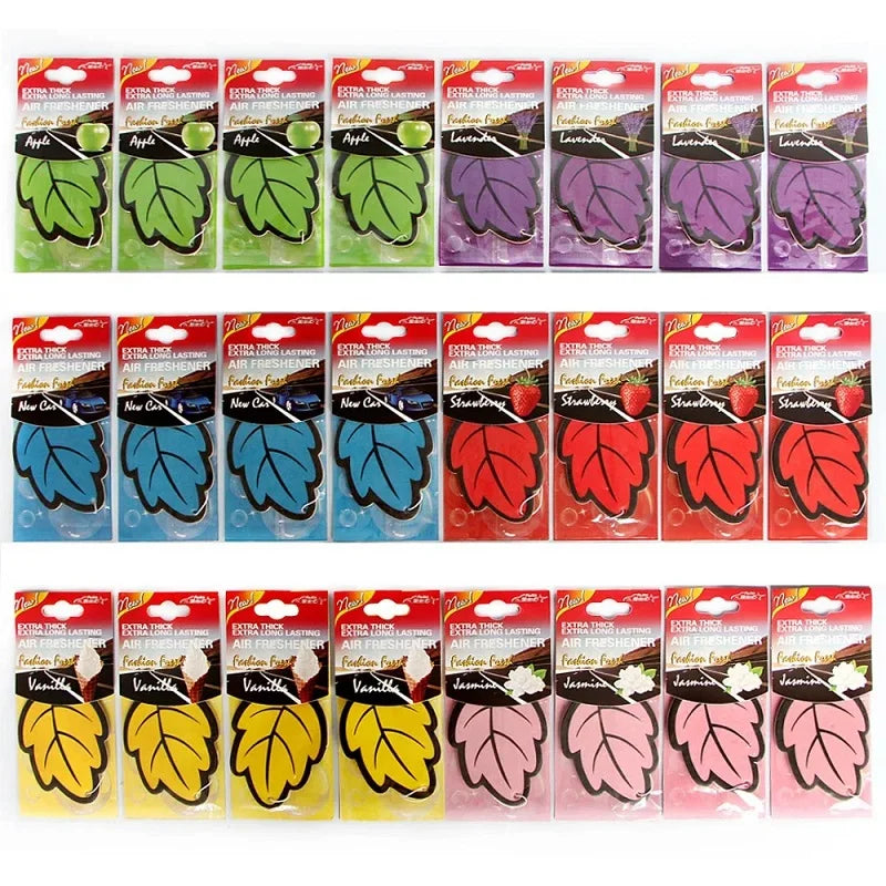 1/6/12/18/24PCS Car air freshener smell car perfume for car interior accessories air freshener customization
