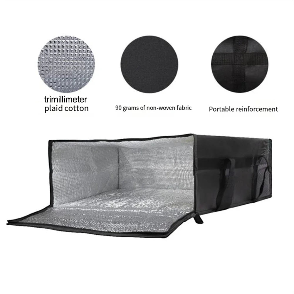 Insulated Pizza Delivery Bag Food Bag Insulated Grocery Bag Large Capacity Pizza Delivery Bag