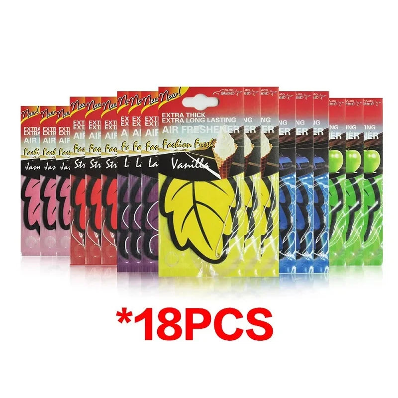 1/6/12/18/24PCS Car air freshener smell car perfume for car interior accessories air freshener customization
