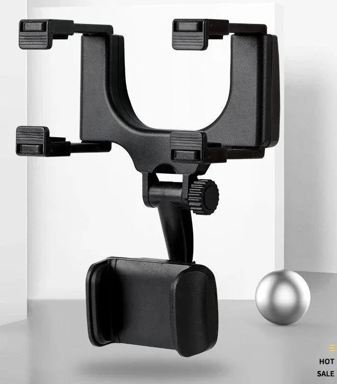 Car Mobile Phone Holder Auto Mount Rear View Mirror Car Truck Gps 360