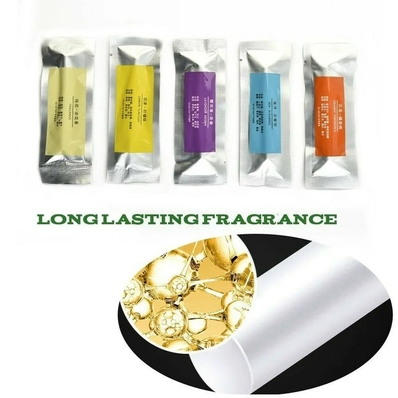 5/10x Aroma Sticks Car Air Freshener Car Outlet Perfume Solid Perfume Diffuser Fragrances Refills for Car Air Vent Clip